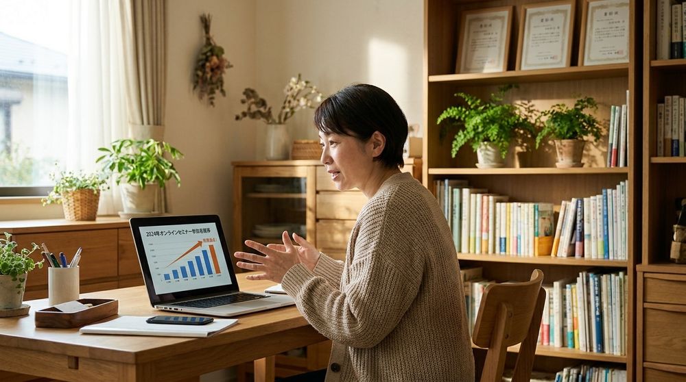 生成した講座の画像